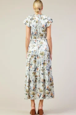 Amani Floral Print Sleeveless Maxi Dress*SKIES ARE BLUE Discount