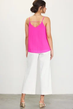 Back Strap Detail Pleated Cami*SKIES ARE BLUE Sale