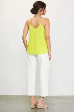 Back Strap Detail Pleated Cami*SKIES ARE BLUE Best