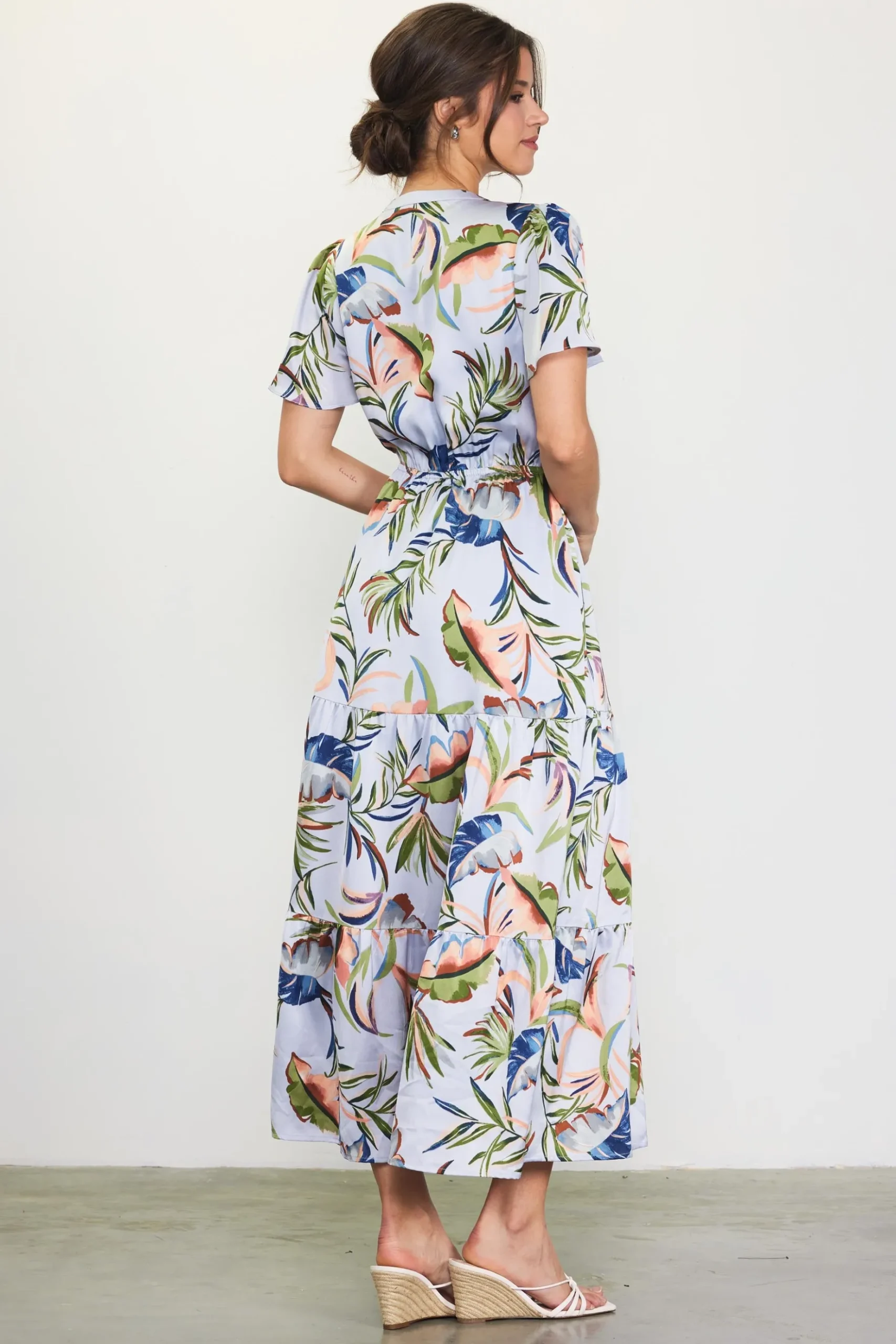 Bianca Floral Spring Maxi Dress*SKIES ARE BLUE Hot