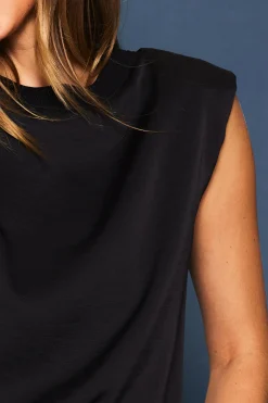 Bubble Hem Muscle Tank*SKIES ARE BLUE Clearance
