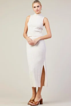 Cable Knit Midi Skirt*SKIES ARE BLUE Sale