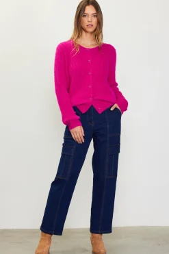 Cable-Knit Cardigan*SKIES ARE BLUE Discount