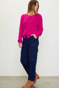 Cable-Knit Cardigan*SKIES ARE BLUE Discount