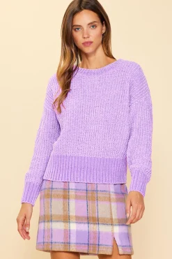 Chenille Knit Sweater*SKIES ARE BLUE Hot