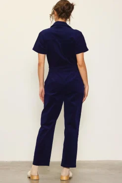 Corduroy Utility Jumpsuit*SKIES ARE BLUE Clearance