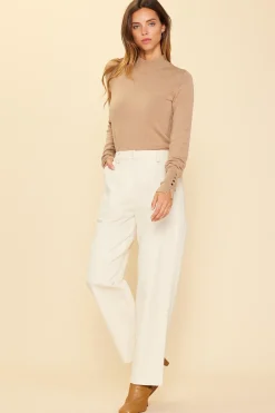 Cotton Twill Belted Pants*SKIES ARE BLUE Online