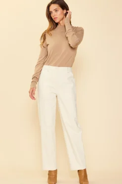 Cotton Twill Belted Pants*SKIES ARE BLUE Online