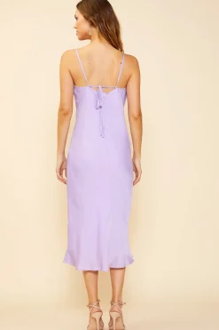 Cowl Neck Bias Dress*SKIES ARE BLUE Clearance