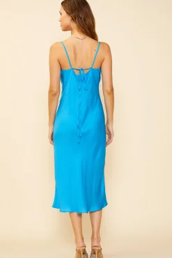 Cowl Neck Bias Dress*SKIES ARE BLUE Discount