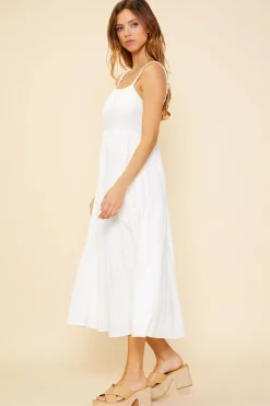 Criss Cross Back Tie Midi Dress*SKIES ARE BLUE Hot