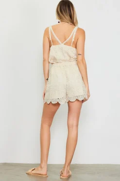 Crochet Lace High Waist Shorts*SKIES ARE BLUE Online