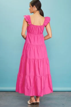 Diana Poplin Maxi Dress*SKIES ARE BLUE Best