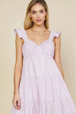 Diana Poplin Maxi Dress*SKIES ARE BLUE Best