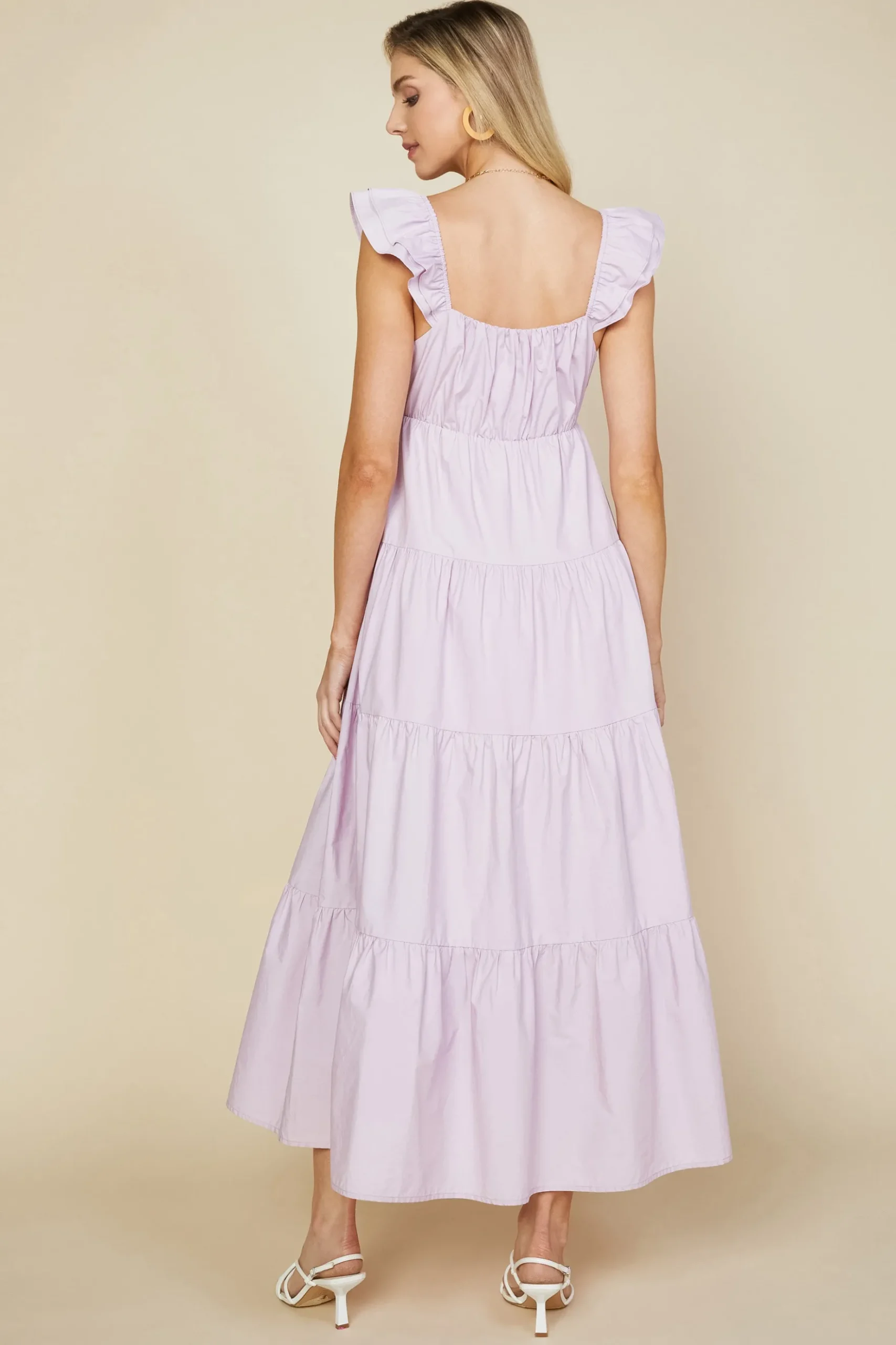 Diana Poplin Maxi Dress*SKIES ARE BLUE Best