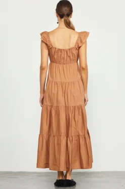 Diana Poplin Maxi Dress*SKIES ARE BLUE Hot