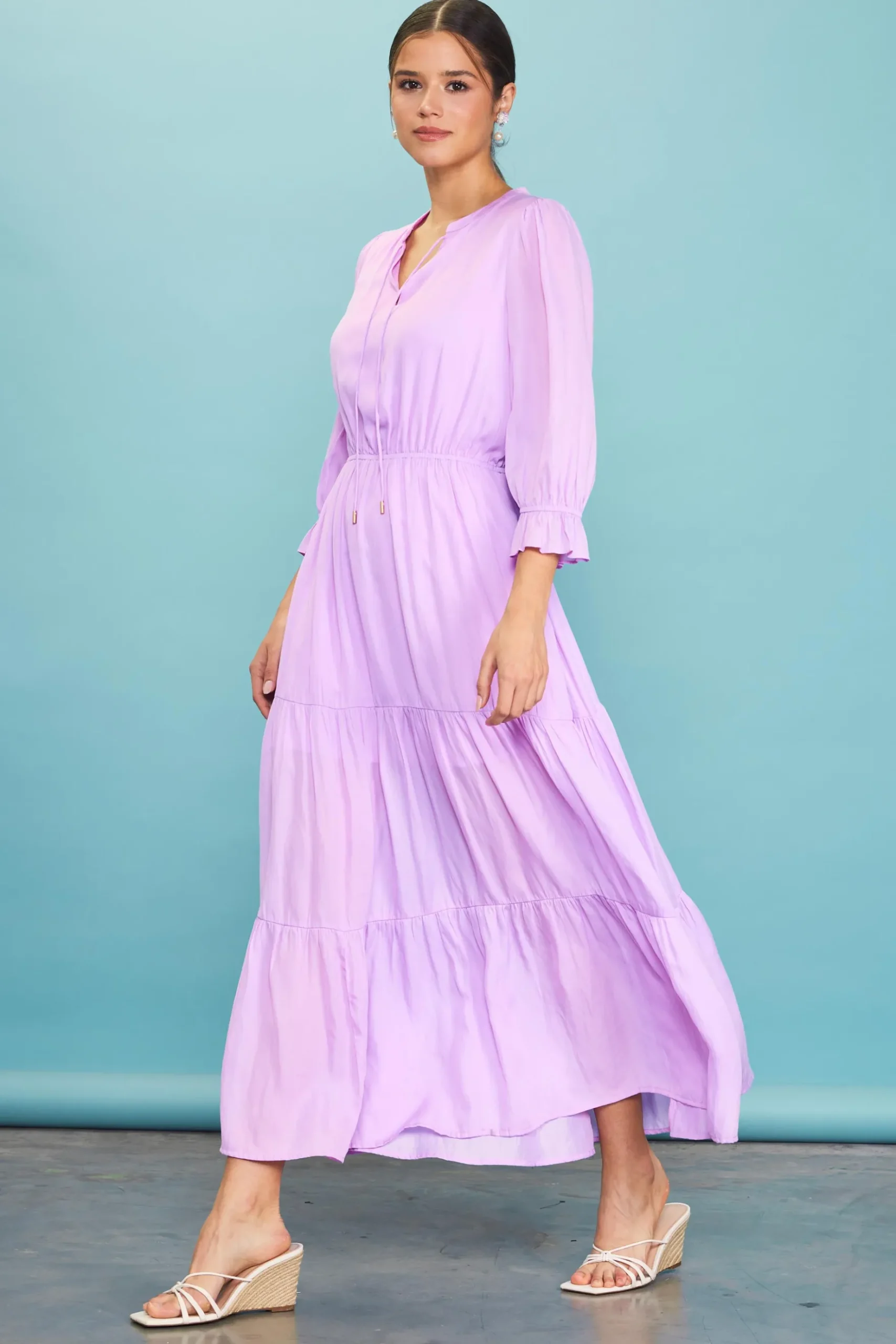 Emery Ruffle Tiered Maxi Dress*SKIES ARE BLUE Sale