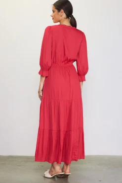 Emery Ruffle Tiered Maxi Dress*SKIES ARE BLUE Best