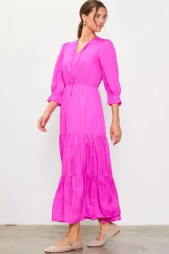 Emery Ruffle Tiered Maxi Dress*SKIES ARE BLUE Hot