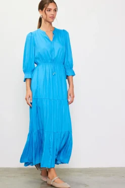 Emery Ruffle Tiered Maxi Dress*SKIES ARE BLUE Hot