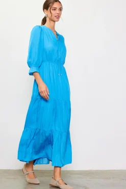 Emery Ruffle Tiered Maxi Dress*SKIES ARE BLUE Hot