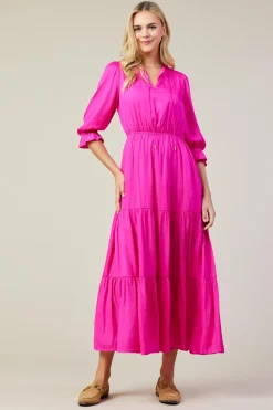 Emery Ruffle Tiered Maxi Dress*SKIES ARE BLUE Outlet