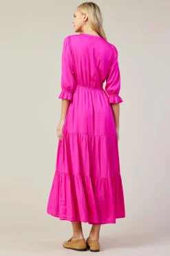 Emery Ruffle Tiered Maxi Dress*SKIES ARE BLUE Outlet
