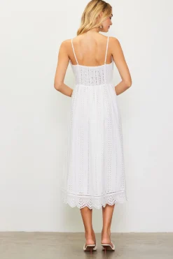 Eyelet Lace Midi Dress*SKIES ARE BLUE Sale