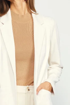 Faux Suede Duster Coat*SKIES ARE BLUE