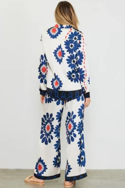 Floral Print Longsleeve Blouse*SKIES ARE BLUE Discount