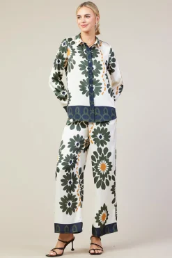 Floral Print Longsleeve Blouse*SKIES ARE BLUE Sale