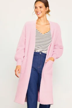 Fuzzy Longsleeve Cardigan*SKIES ARE BLUE Outlet