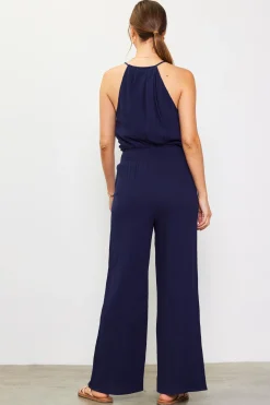 Gaia Smocked Waist Wide Leg Pants*SKIES ARE BLUE Sale