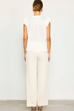 Gwynne Ruffle Short Sleeve Top*SKIES ARE BLUE