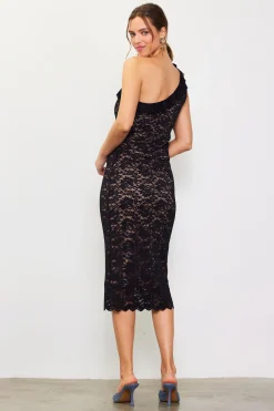 High Waisted Lace Midi Skirt*SKIES ARE BLUE Online