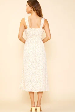 Julie Floral Printed Midi Dress*SKIES ARE BLUE Best