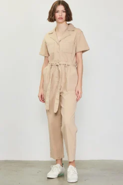 Kendall Washed Utility Jumpsuit*SKIES ARE BLUE New