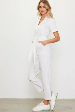 Kendall Washed Utility Jumpsuit*SKIES ARE BLUE Sale