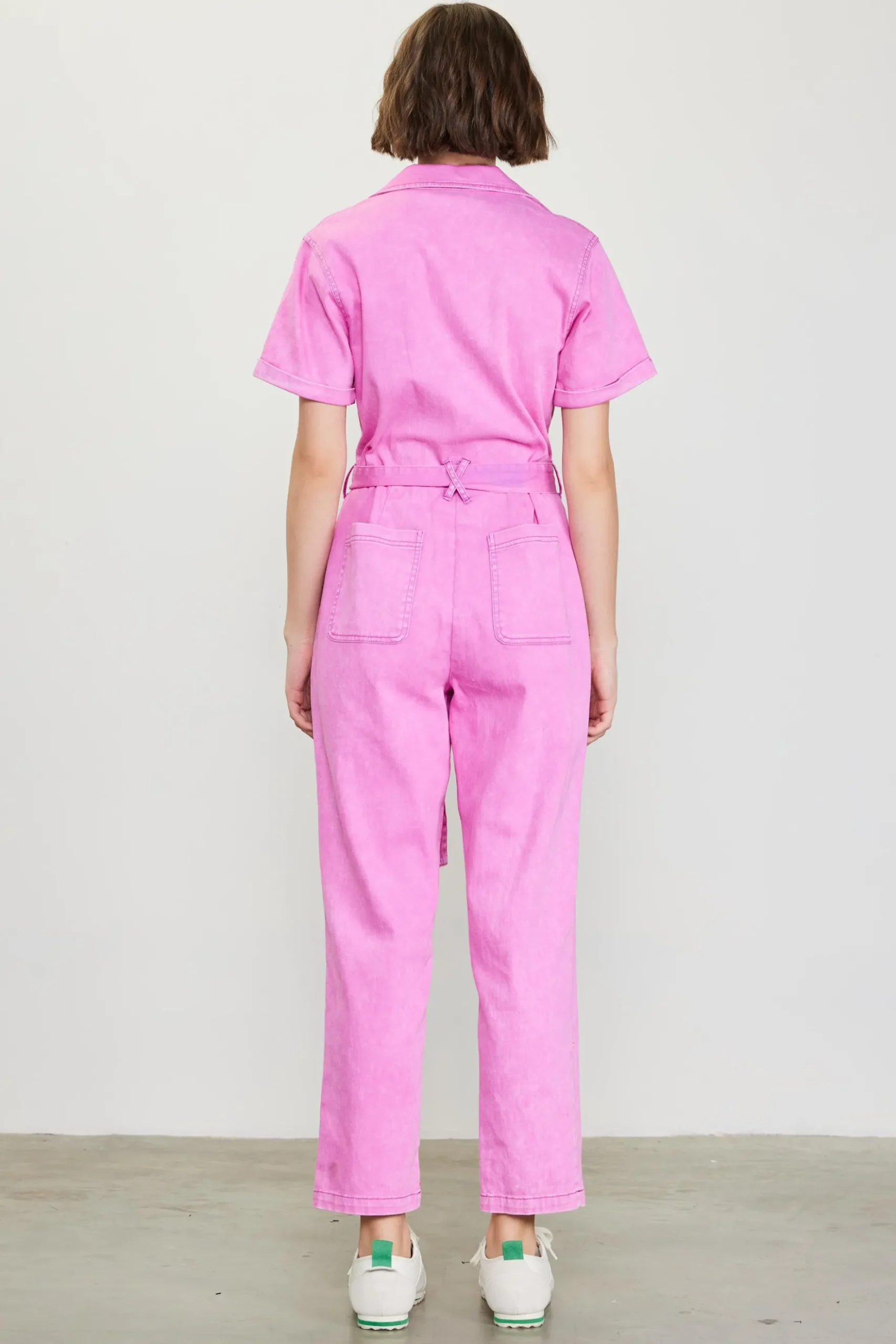 Kendall Washed Utility Jumpsuit*SKIES ARE BLUE Outlet