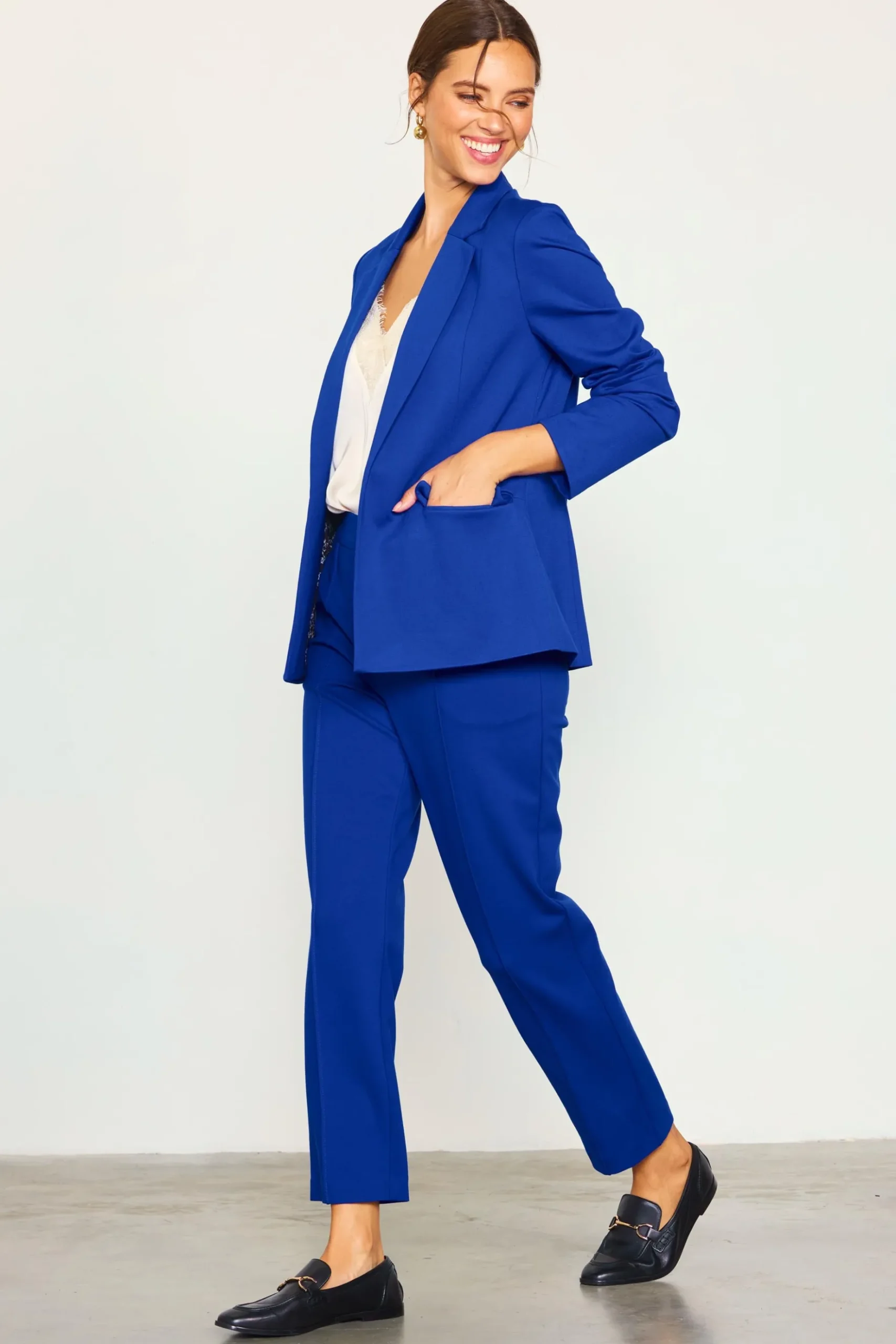 Knit Tailored Blazer*SKIES ARE BLUE Discount