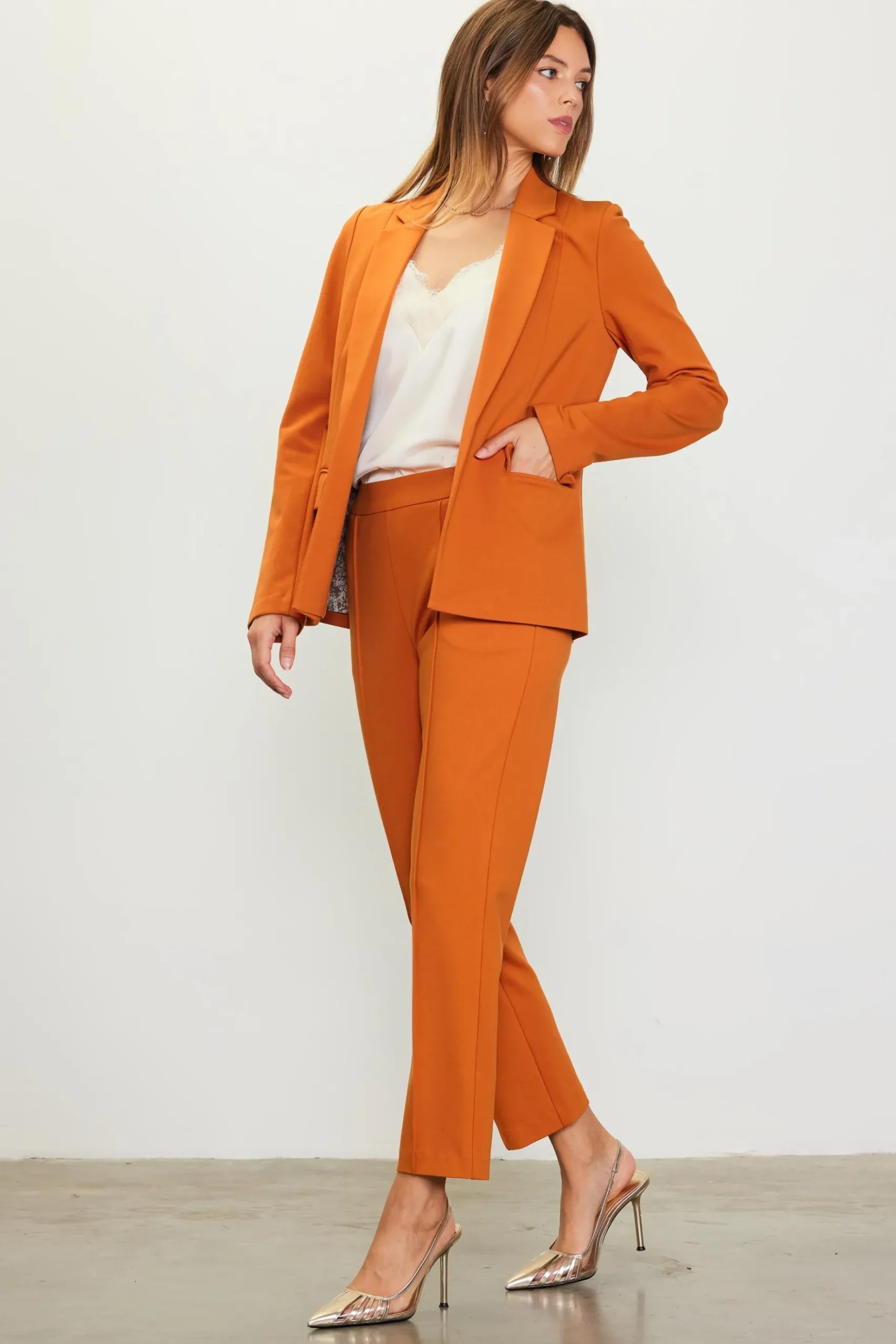 Knit Tailored Blazer*SKIES ARE BLUE Discount