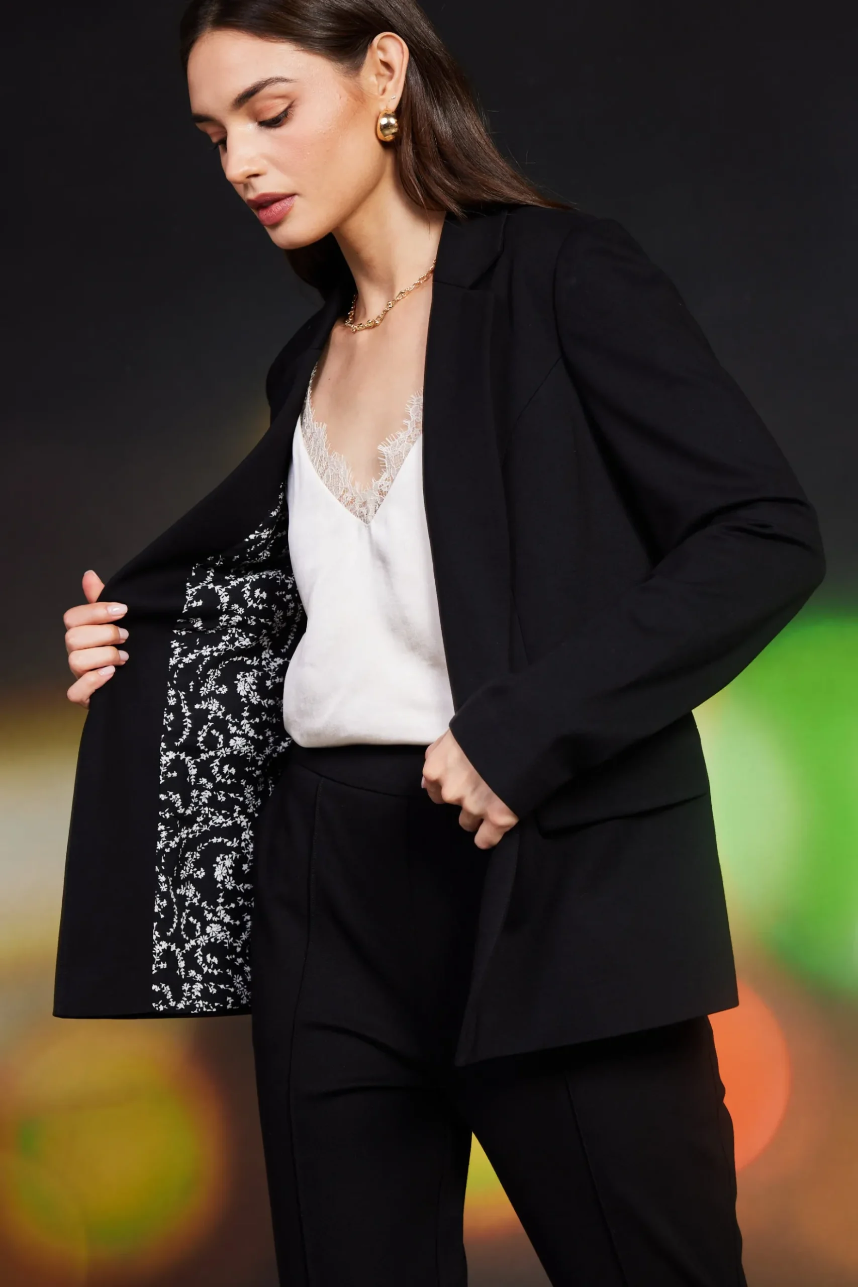 Knit Tailored Blazer*SKIES ARE BLUE Discount