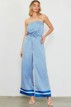 Livia Bandana Print Jumpsuit*SKIES ARE BLUE Outlet