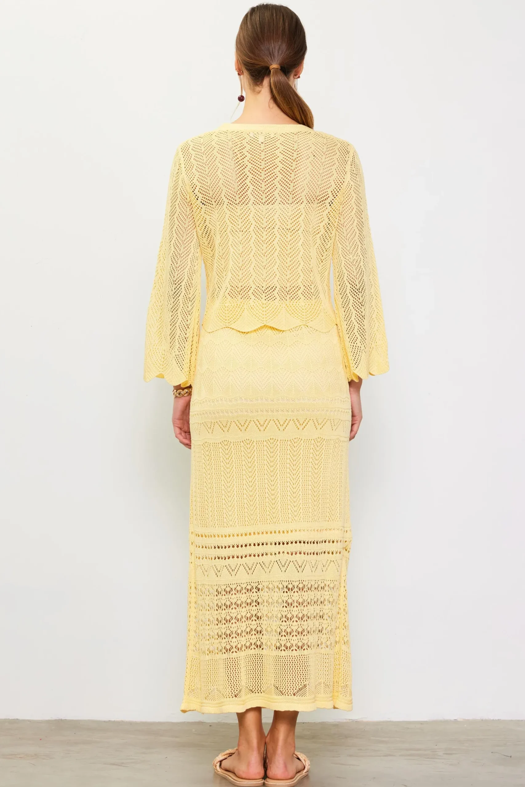 Longsleeve Open Knit Cardigan*SKIES ARE BLUE New