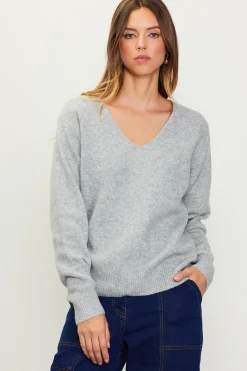 Longsleeve V Neck Sweater*SKIES ARE BLUE Discount