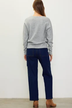 Longsleeve V Neck Sweater*SKIES ARE BLUE Discount