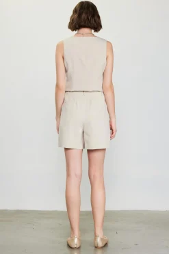 Mélange Pleated Shorts*SKIES ARE BLUE Outlet