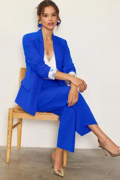 Neon Welt Pocket Blazer*SKIES ARE BLUE