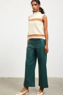 Nora Mock Neck Sweater Vest*SKIES ARE BLUE Discount