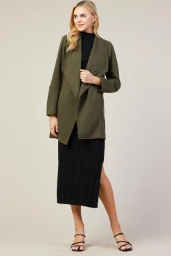 Open Front Knit Cardigan*SKIES ARE BLUE Best